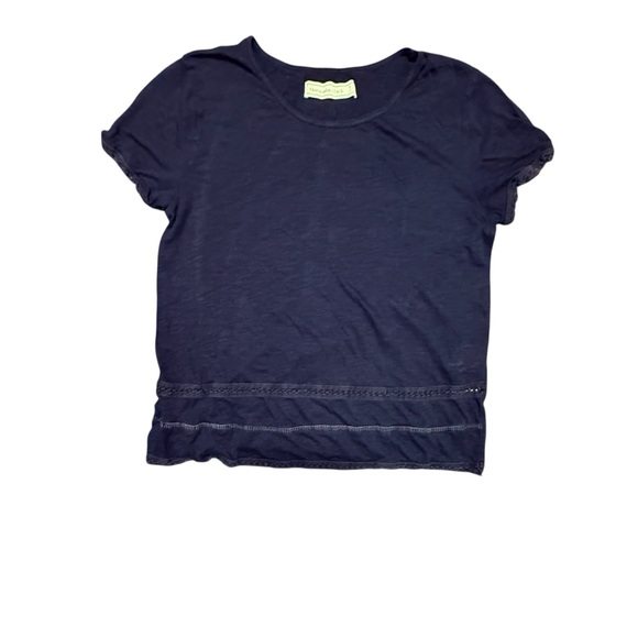 Abercrombie & Fitch Women’s Navy Short Sleeve Tee - Picture 1 of 7